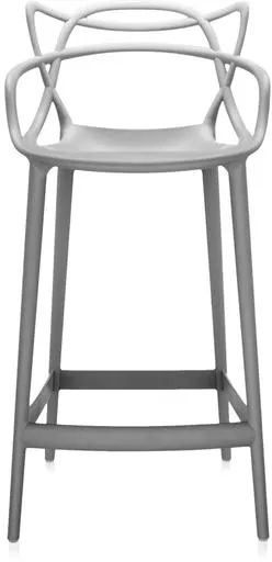 Kartell Masters Bar Stool H65 Grey