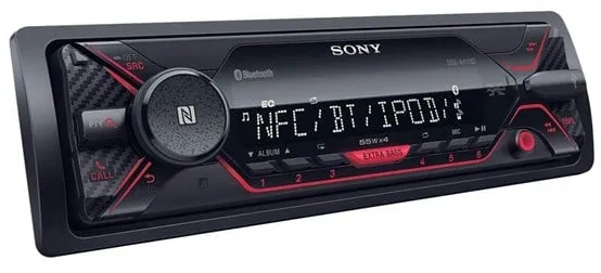 Sony DSX-A410BT - Car - digital receiver - in-dash unit - Single-DIN - Car radio
