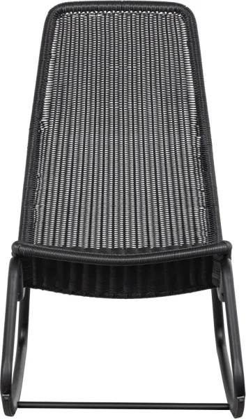 Tom, Outdoor rocking chair, black