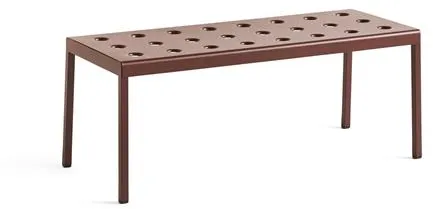 HAY Balcony Low Table L96.5 x H39 Iron Red