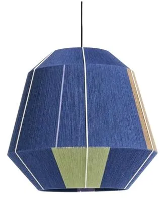 HAY Bonbon 500 Lampshade for Table Lamp Blue Tones/Cream White
