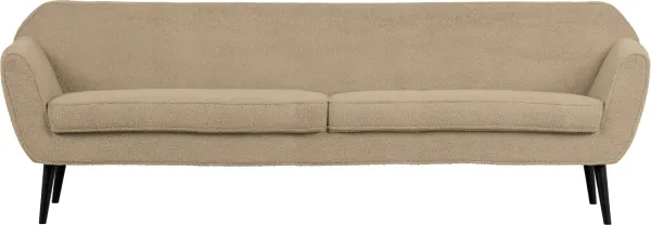 Rocco, Lounge sofa, sand colour, H75x230x82 cm