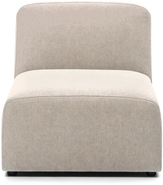 LAFORMA Neom chaise longue module - beige fabric