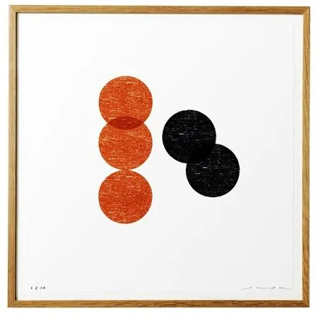 Motarasu Wood Works Imprint 3 Black and Red