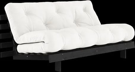 Karup Design Roots Sofa bed with mattress Roots 160x200 Natural/Black lacquered