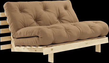 Karup Design Roots Sofa bed with Mattress 140x200 755 Mocca/Pine