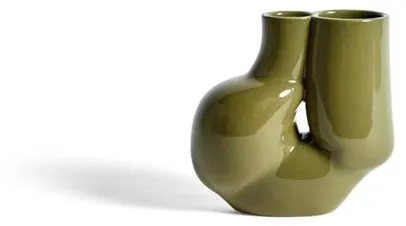 HAY W&S Chubby Vase Olive Green